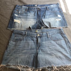 BOGO! Lot of 2 size 16 old navy shorts